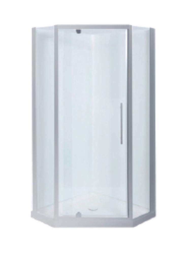 Flinders Neo Corner Semi-Frameless Shower Screen KSSFL69CHCLP